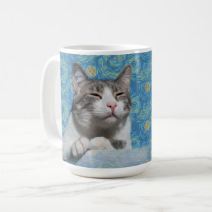 Kitty Starry Night Kaffeetasse