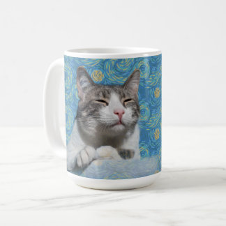Kitty Starry Night Kaffeetasse