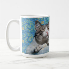 Kitty Starry Night Kaffeetasse