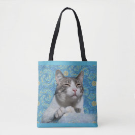 Kitty Starry Night Tasche