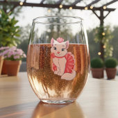 Kitty Stemless Weinglas Ohne Stiel