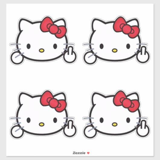 Kitty Sticker (Blatt)