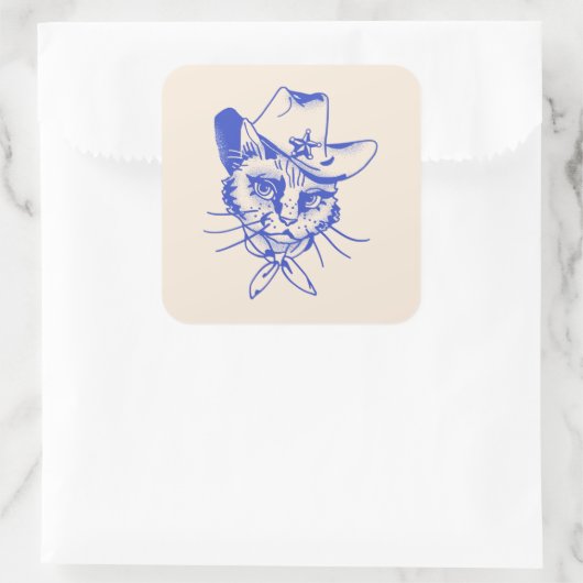 Kitty Sticker (Tasche)