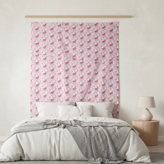Kitty Tapestry Wandteppich