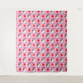 Kitty-Tapisserie Wandteppich (Vorderseite)