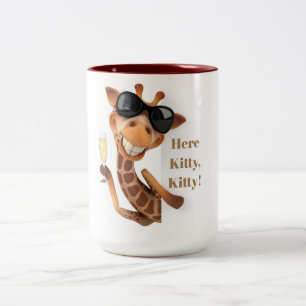 Kitty-Tasse Zweifarbige Tasse