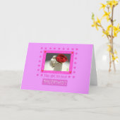 Kitty & Tea Rose Hey Girl! Geburtstag Karte (Gelbe Blume)