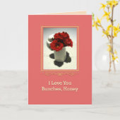 Kitty & Tee Rose Liebe Sie, Liebling Karte (Gelbe Blume)