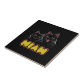 Kitty the Bruders Illustration Fliese (Seite)