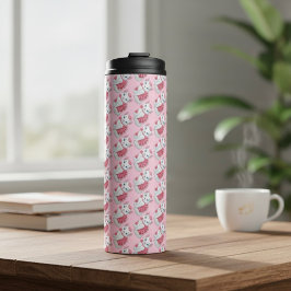 Kitty Thermal Tumbler Thermosbecher