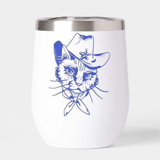 Kitty Thermal-Weinbecher (Rückseite)