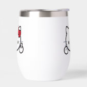 Kitty Thermal Wine Tumbler (Links)