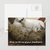 Kitty Titanic Zitat Postkarte (Vorne/Hinten)