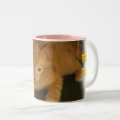 Kitty "too NIEDLICH FOR TEA" Tasse (VorderseiteRechts)