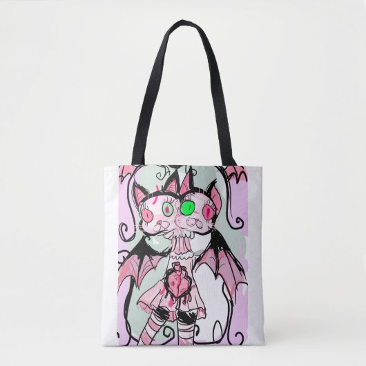 Kitty-Totbag  Tasche (Vorderseite)