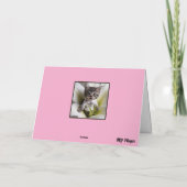 Kitty Tulips Karte (Rückseite)