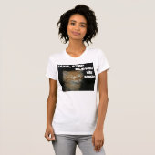 Kitty "TYP STOP BLOWIN' MY MIND" T-Shirt (Vorne ganz)