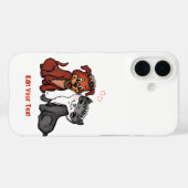 Kitty und Puppy, bearbeite Deinen Text Case-Mate iPhone Hülle (Rückseite (Horizontal))