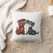 Kitty und Puppy Kissen (Decke)
