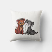 Kitty und Puppy Kissen (Rückseite)