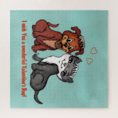 Kitty und Puppy Puzzle (Horizontal)