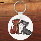 Kitty und Puppy Schlüsselanhänger (Vorderseite)