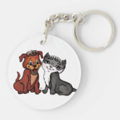 Kitty und Puppy Schlüsselanhänger (Rückseite)