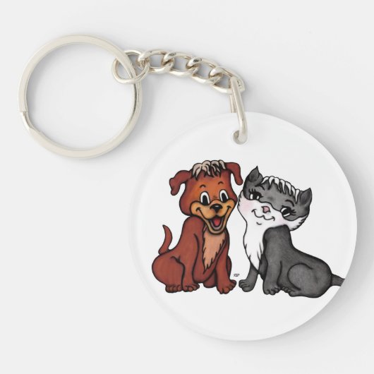Kitty und Puppy Schlüsselanhänger (Vorderseite)