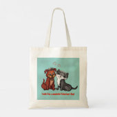 Kitty und Puppy Tragetasche (Rückseite)
