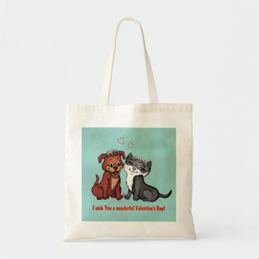 Kitty und Puppy Tragetasche (Vorne)