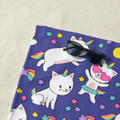 Kitty Unicorns Strandtuch (Beispiel)