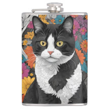 Kitty unter den Blume