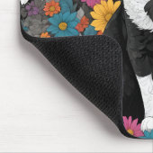 Kitty unter den Blume Mousepad (Ecke)