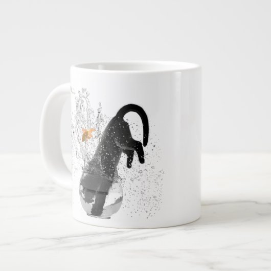 Kitty Versag Jumbo-Tasse (Vorderseite Links)