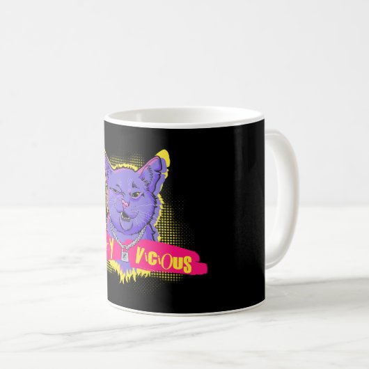 Kitty Vicious  Kaffeetasse (VorderseiteRechts)