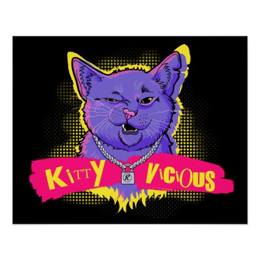 Kitty Vicious Poster (Vorderseite)