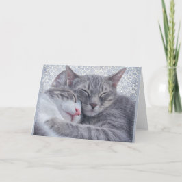 Kitty Vintag Notecard Ankündigung