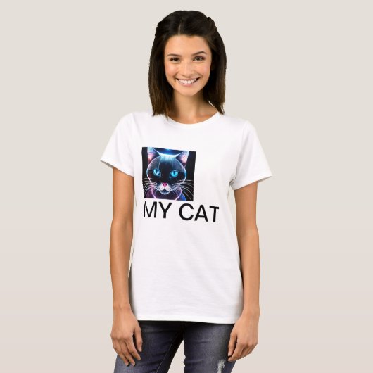 "Kitty Vogue" T-Shirt (Vorne ganz)