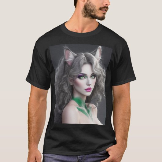 KITTY WAIFU 02 T-Shirt (Vorderseite)
