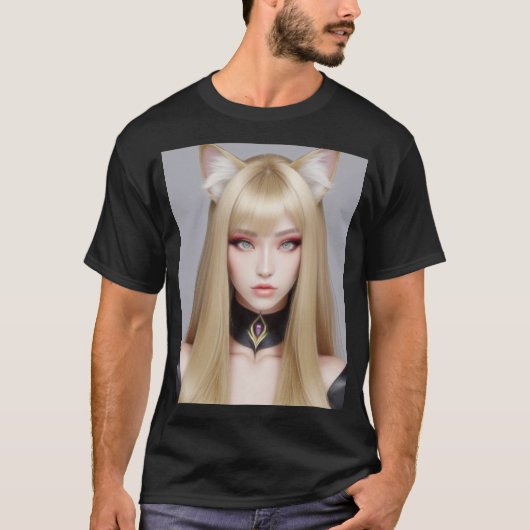 KITTY WAIFU 03 T-Shirt (Vorderseite)