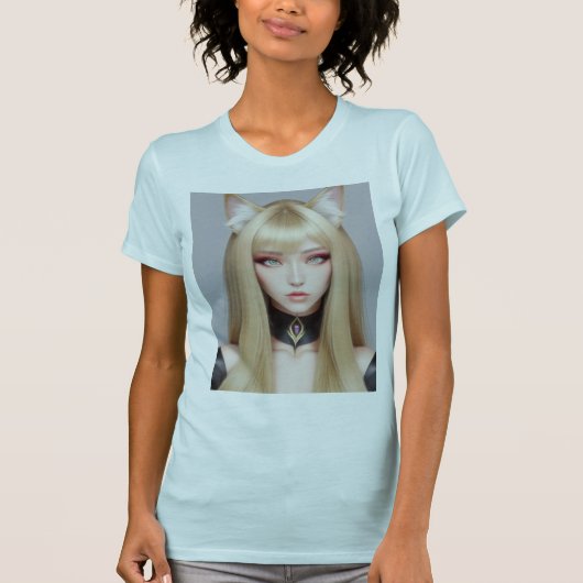 KITTY WAIFU 03 T-Shirt (Vorderseite)