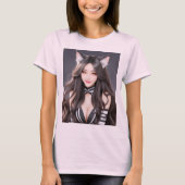 KITTY WAIFU 04 T-Shirt (Vorderseite)