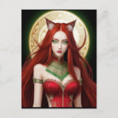 KITTY WAIFU 05 POSTKARTE (Vorderseite)