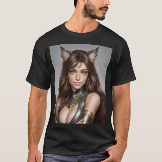 KITTY WAIFU 08 T-Shirt (Vorderseite)