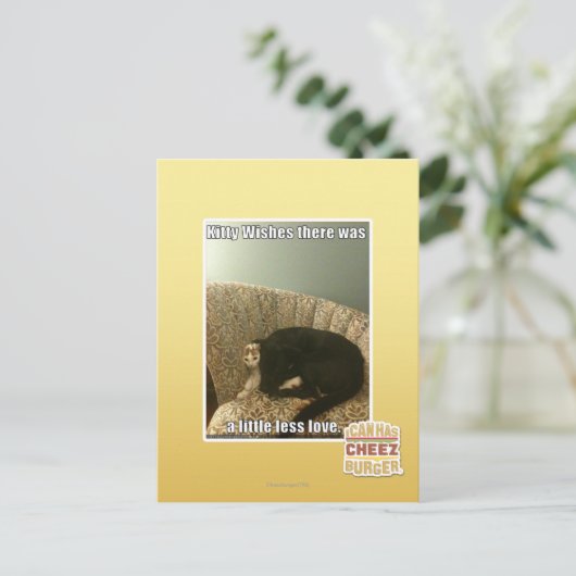 Kitty Wains Postkarte (Stehend Vorderseite)