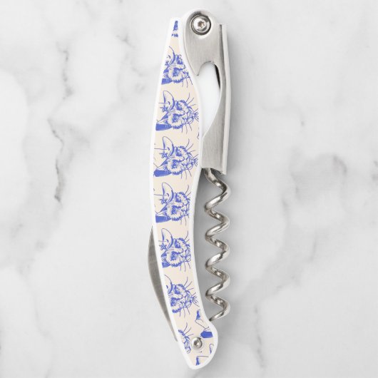 Kitty Waiter's Corkscrew Kellnermesser (Rückseite)