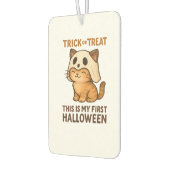 kitty wearing a mask ready for his first Halloween Autolufterfrischer (Links)