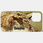 Kitty Whiskers Herznose Wasserfarbe Case-Mate iPhone Hülle (Rückseite (Horizontal))