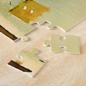 Kitty Whiskers Herznose Wasserfarbe Puzzle (Seite)