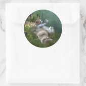 Kitty will Art Sticker (Tasche)